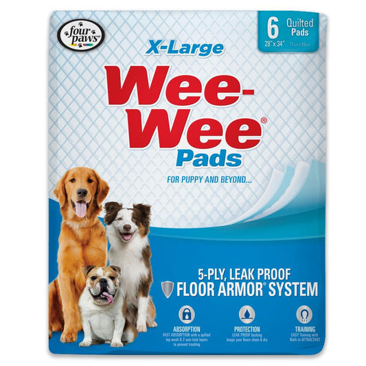 Four Paws Wee-Wee Superior Performance X-Large Dog Pee Pads