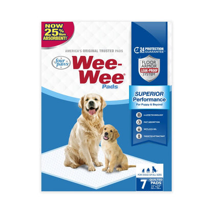 Four Paws Wee-Wee Superior Performance Standard Dog Pee Pads