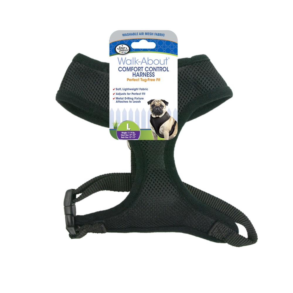 Four Paws Comfort Control Harness for Dogs, Assorted Colors & Sizes