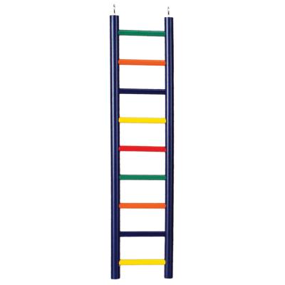 Prevue 9-Rung Multi-Color Wood Bird Ladder