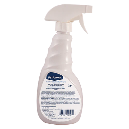 PetArmor® Fastact™ Plus Flea & Tick Spray for Dog & Cat 16oz