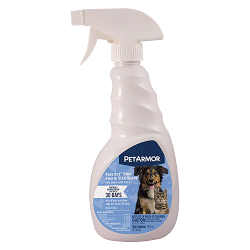 PetArmor® Fastact™ Plus Flea & Tick Spray for Dog & Cat 16oz