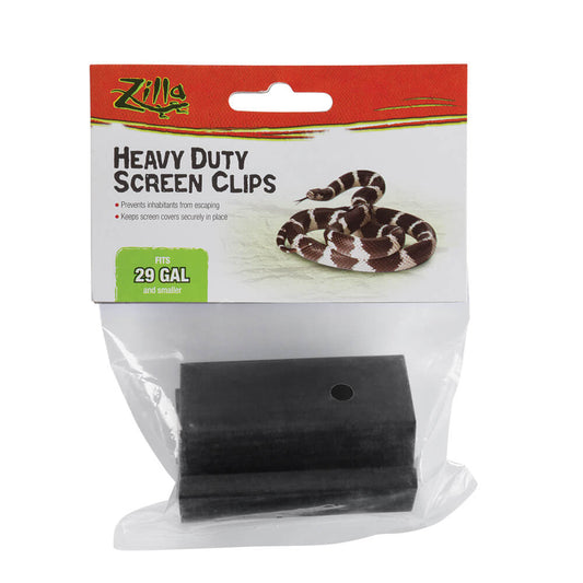 Zilla Heavy Duty Screen Clips 5-29 Gallons