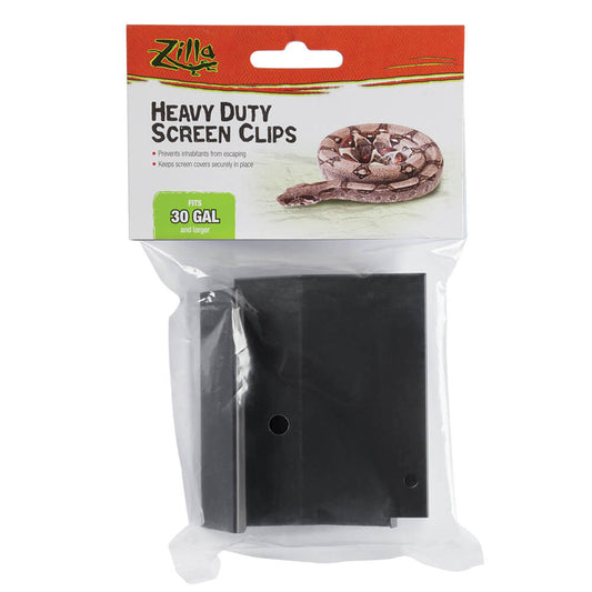 Zilla Heavy Duty Screen Clips 30 Gallons and Larger