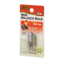 Load image into Gallery viewer, Zilla Mini Halogen Bulb Night Red
