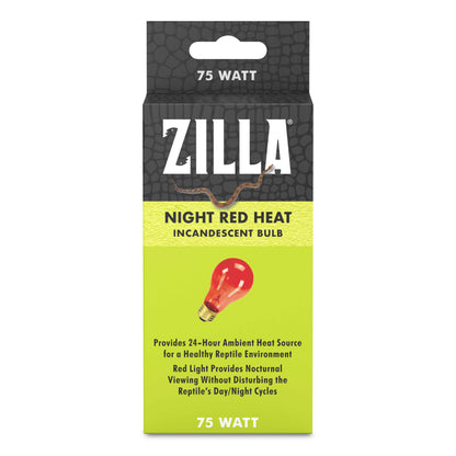 Zilla Night Red Heat Incandescent Bulb