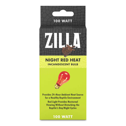 Zilla Night Red Heat Incandescent Bulb