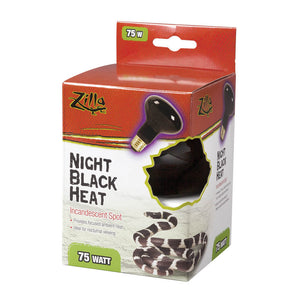 Zilla Night Black Heat Incandescent Spot Bulb