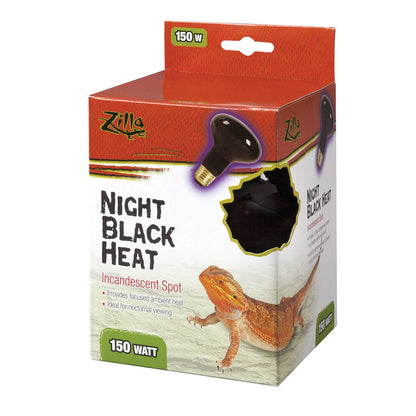 Zilla Night Black Heat Incandescent Spot Bulb