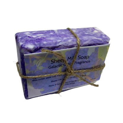 Made 4 Ewe Sheep Milk Soap, Galactic Grape 5.5 oz