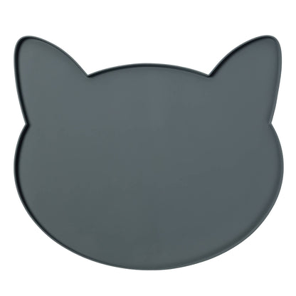 Oscar Silicone Cat Placemat: Blush Pink