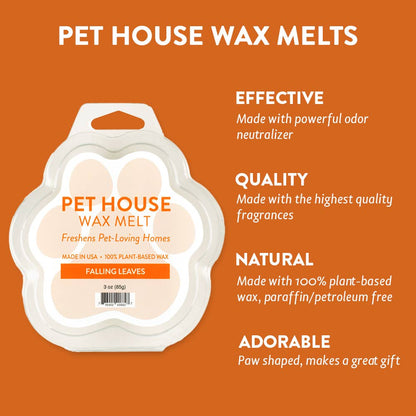 Pet House Falling Leaves Wax Melt 3 oz