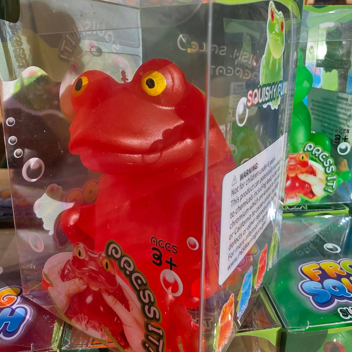 Vaseline Frog Squishy Toy – Coconut Oil Jelly Squeeze