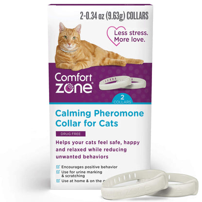 Comfort Zone On-The-Go Breakaway Calming Collar for Cats