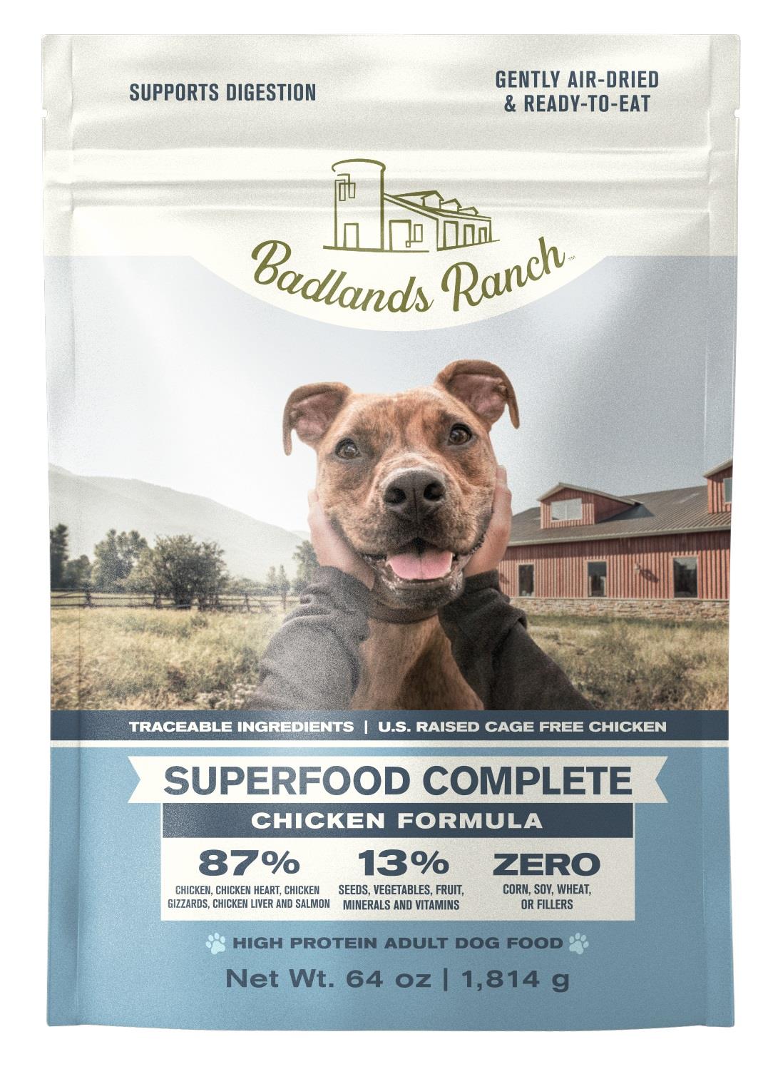 Badlands Ranch Superfood Complete Chicken Formula, 64 oz