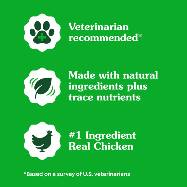 Greenies Pill Pockets Canine Real Chicken Flavor Dog Treats Capsule Size, 30 Count