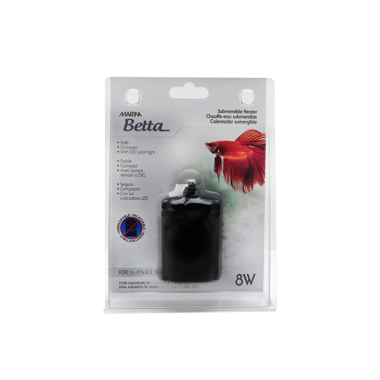 Marina Betta Submersible Aquarium Heater