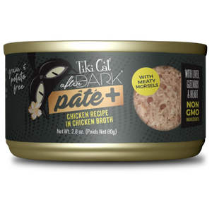 Tiki Cat After Dark Pate Chicken Recipe in Chicken Broth