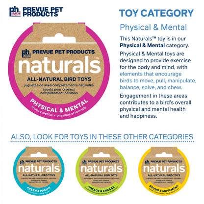 Prevue Naturals Lava Cruncher Bird Toy