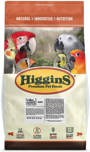 Higgins Vita Seed Natural Blend Parrot Food