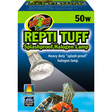 Load image into Gallery viewer, Zoo Med Repti Tuff Splashproof Halogen Lamp
