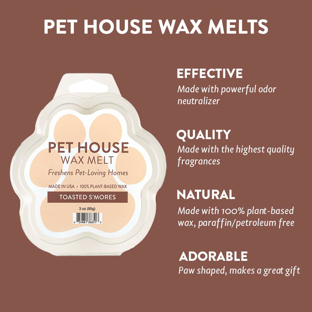 Pet House Toasted S'mores Wax Melt 3 oz