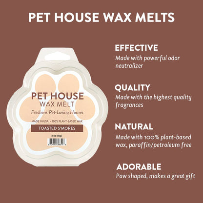 Pet House Toasted S'mores Wax Melt 3 oz