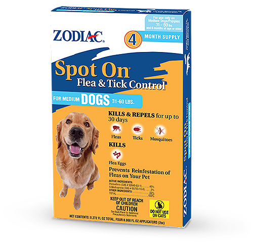 Zodiac Flea & Tick Spot On Treatment for Dogs