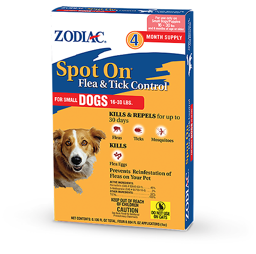 Zodiac Flea & Tick Spot On Treatment for Dogs