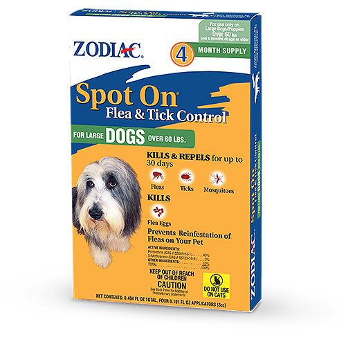 Zodiac Flea & Tick Spot On Treatment for Dogs