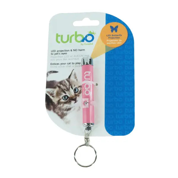 Turbo LED Pointer Butterfly Light Cat Toy