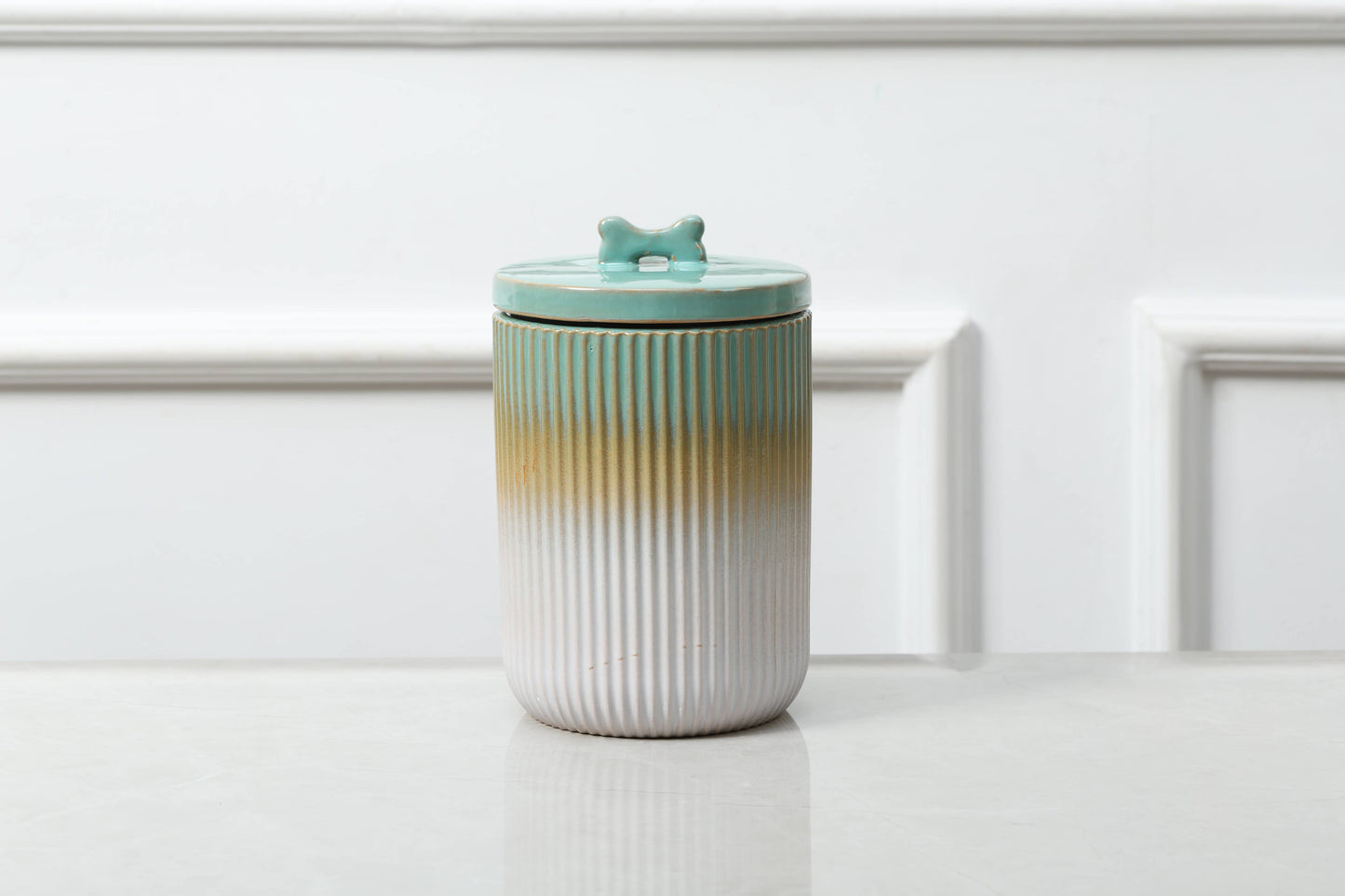 Skandi Treat Canister: Green