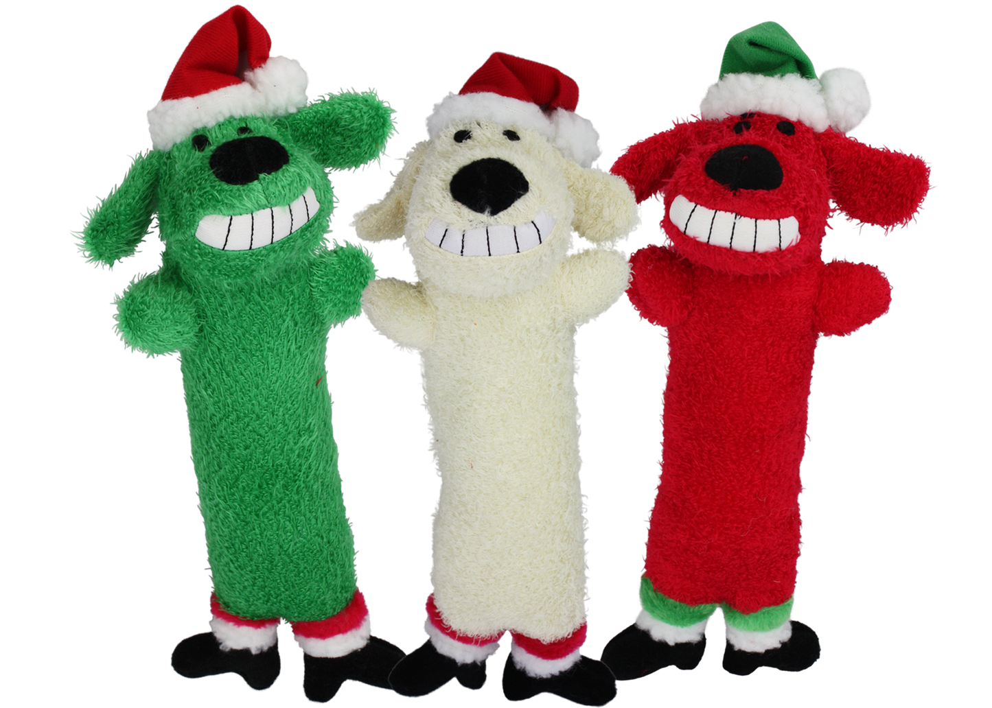 Multipet Loofa Santa Dog Toy 12"