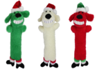 Multipet Loofa Santa Dog Toy 18"