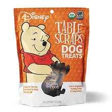 Load image into Gallery viewer, Disney Table Scraps Winnie the Pooh Organic Honey Roasted Turkey Recipe Jerky Dog Treats 5 oz. Bag
