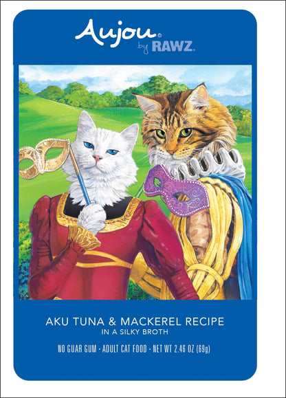 RAWZ Aujou Aku Tuna & Macherel Cat Food Recipe