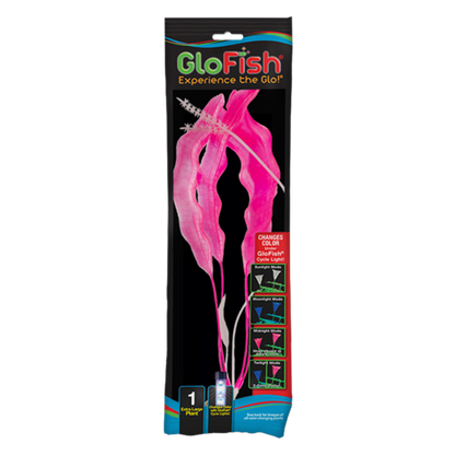 GloFish Pink Color Changing Plant X-Large