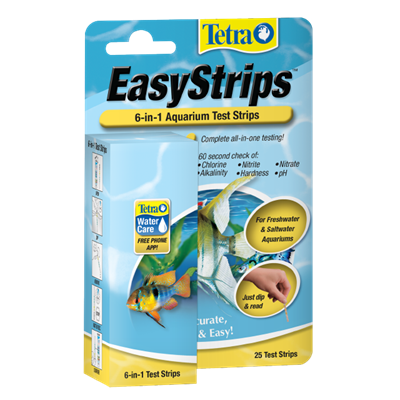 Tetra EasyStips 6-in-1 Aquarium Test Strips