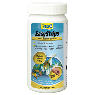 Tetra EasyStips 6-in-1 Aquarium Test Strips