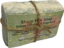 Load image into Gallery viewer, Made 4 Ewe Sheep Milk Soap, Indian Paintbrush 5.5 oz
