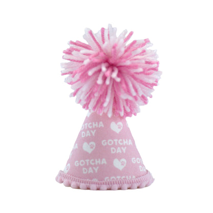 Pup Party Hats Gotcha Day Pink Party Hat: L