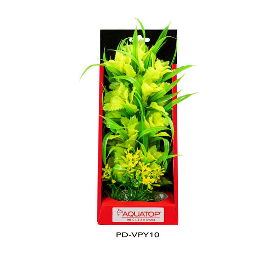 Aquatop Vibrant Passion Yellow Plant, 10"