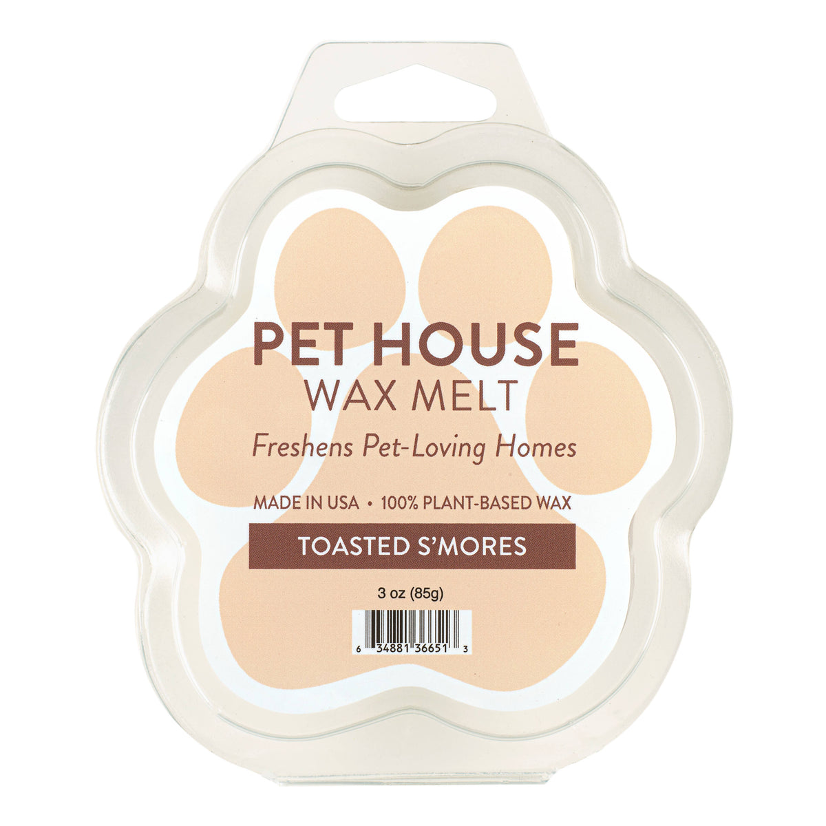 Pet House Toasted S'mores Wax Melt 3 oz