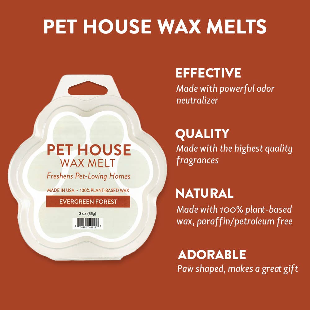 Pet House Evergreen Forest Wax Melt 3 oz