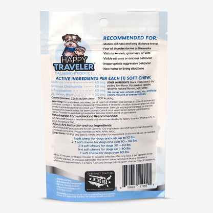 Ark Naturals Happy Traveler Calming Soft Chews