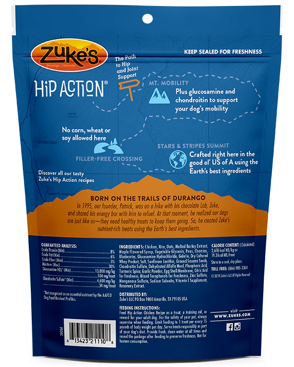 Zuke's Hip Action® Chicken Recipe 1lb