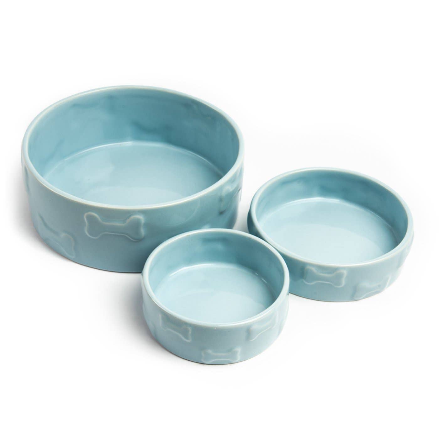 Manor Blue Pet Bowl: Large