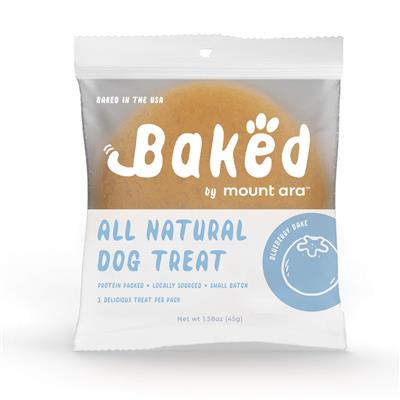 Mount Ara Baked Cookie Blueberry All Natural Dog Treat