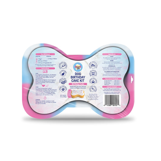 Puppy Cake Dog Birthday Cake Kit Birthday Cake Flavor