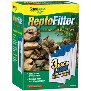 Tetrafauna ReptoFilter Cartridges Replacements, Large